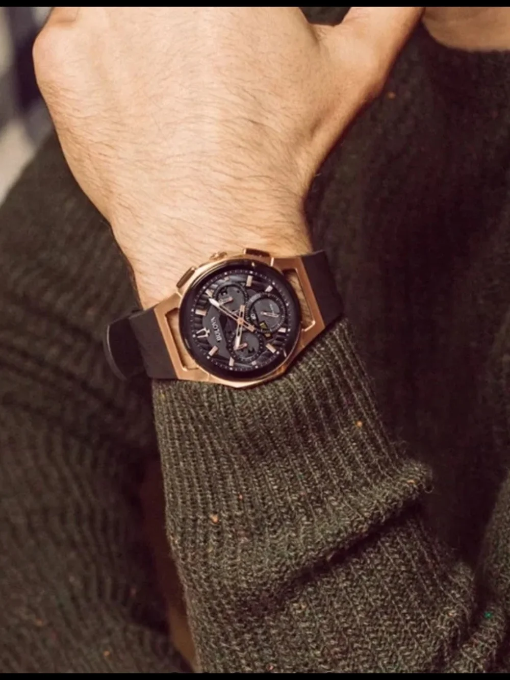 Bulova Men's Curv Chronograph Watch